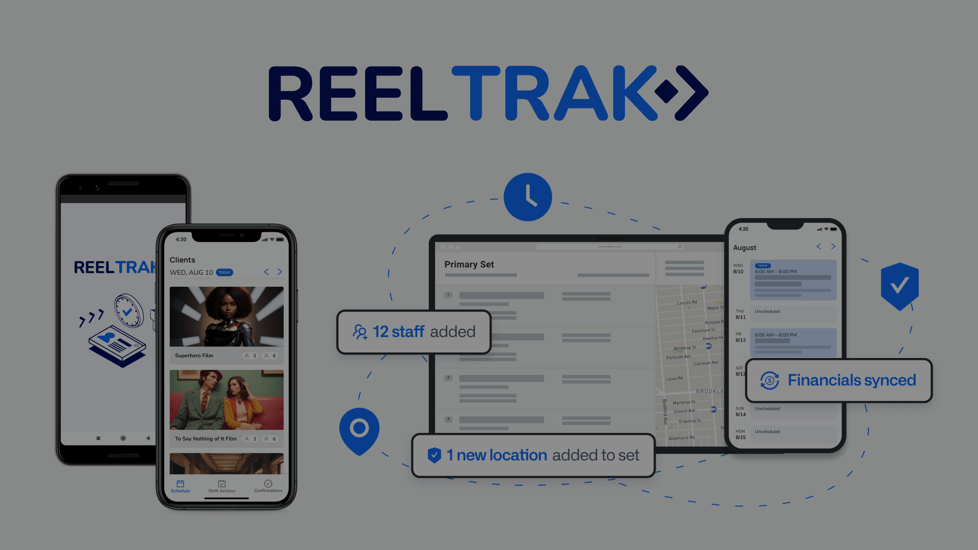 ReelTrak Suite of Apps Overview